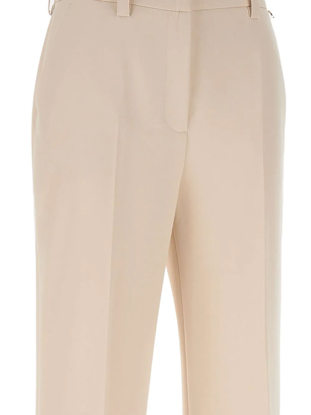 Liu •jo Belt-loops Pocket Trousers In Neutral