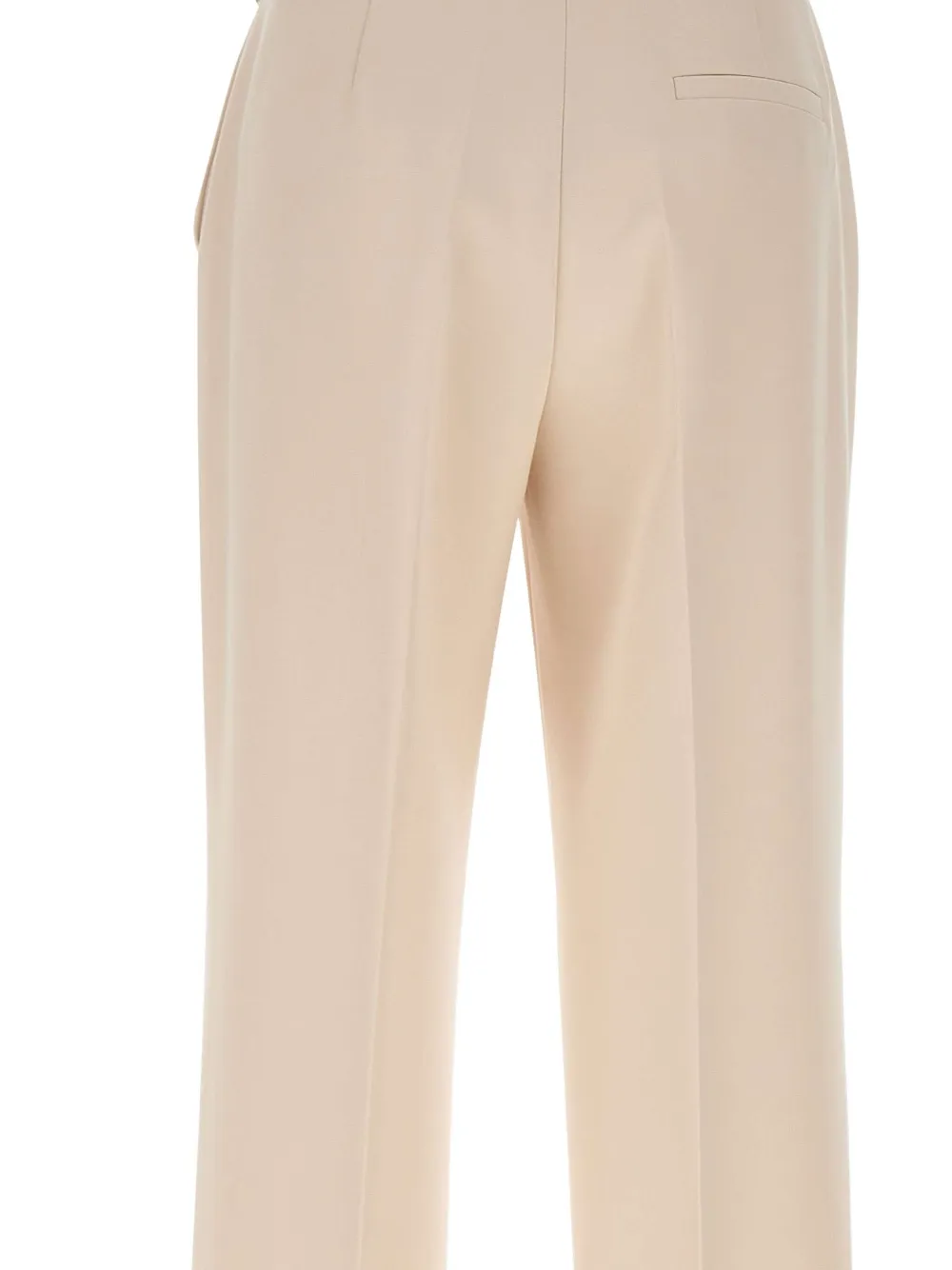 Liu •jo Belt-loops Pocket Trousers In Neutral