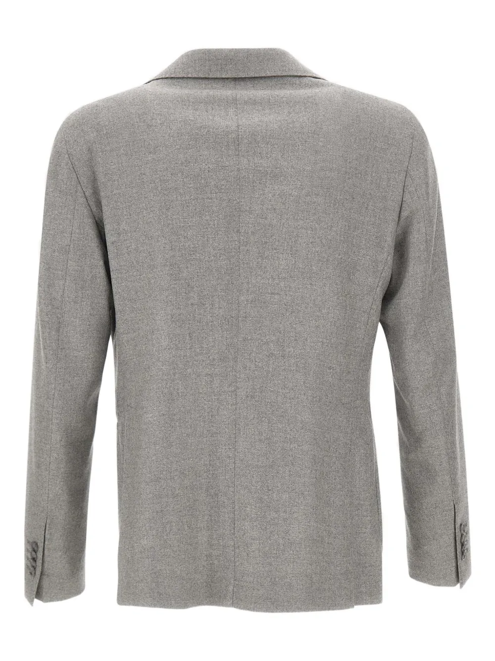 Tagliatore Buttoned Blazer In Gray