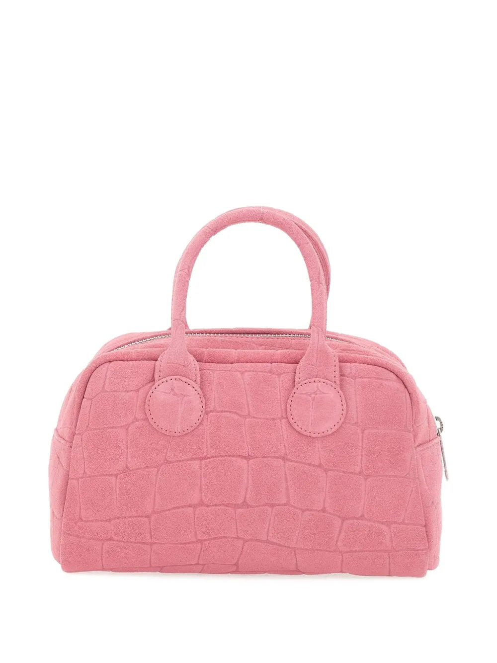 Marge Sherwood Soft Bowling crocodile-effect tote bag - Roze