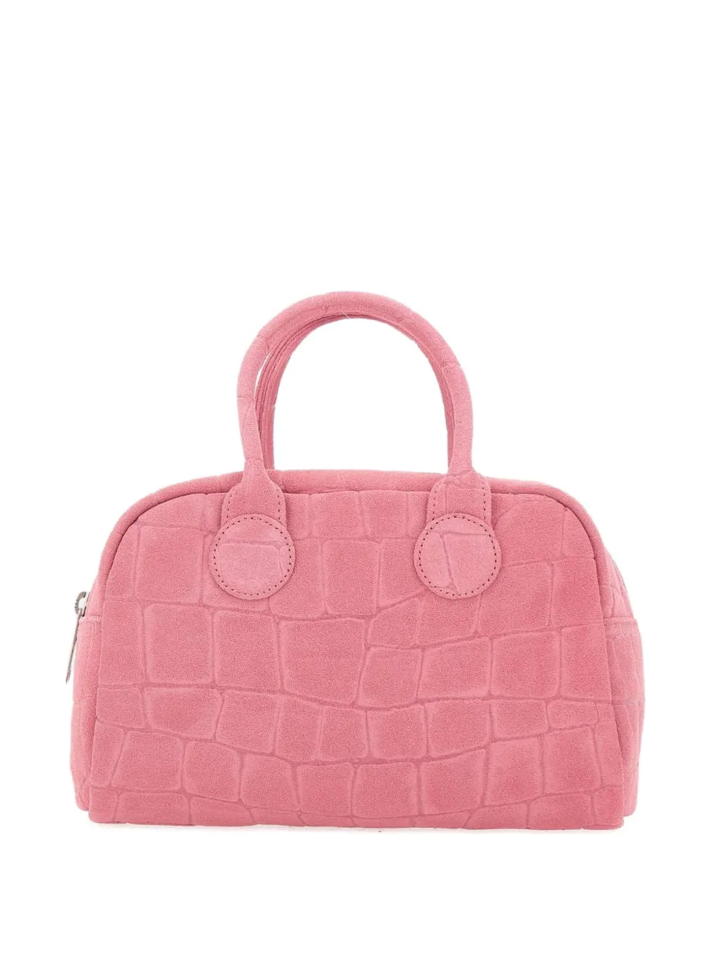 Marge Sherwood Soft Bowling crocodile-effect tote bag | Pink | Image 1