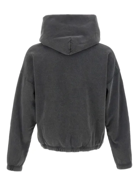 Satisfy logo-detail hooded sweatshirt