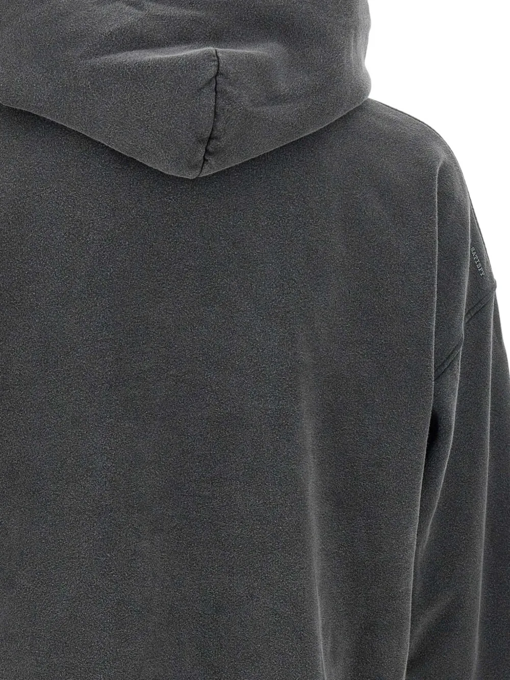 Satisfy Logo-detail Hooded Sweatshirt In Gray