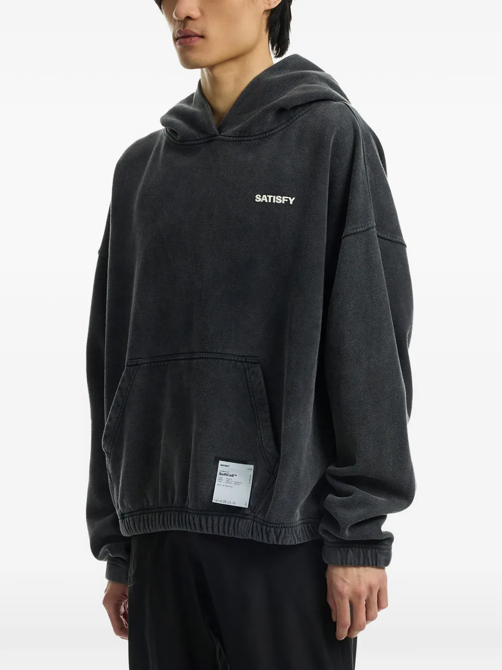 Satisfy ロゴ スウェットパーカー | グレー | FARFETCH JP