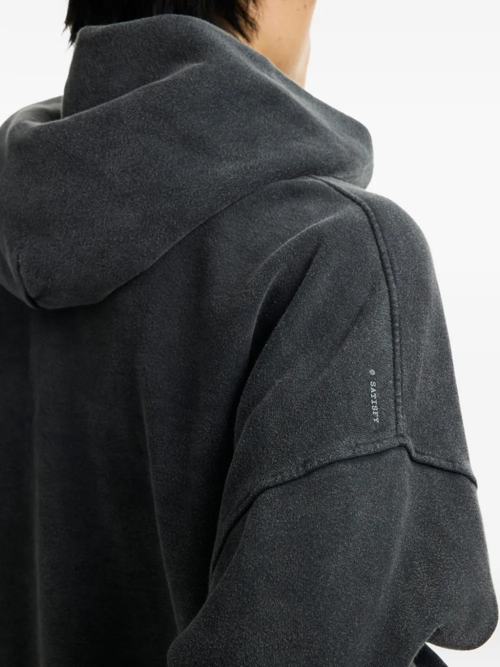Satisfy ロゴ スウェットパーカー | グレー | FARFETCH JP