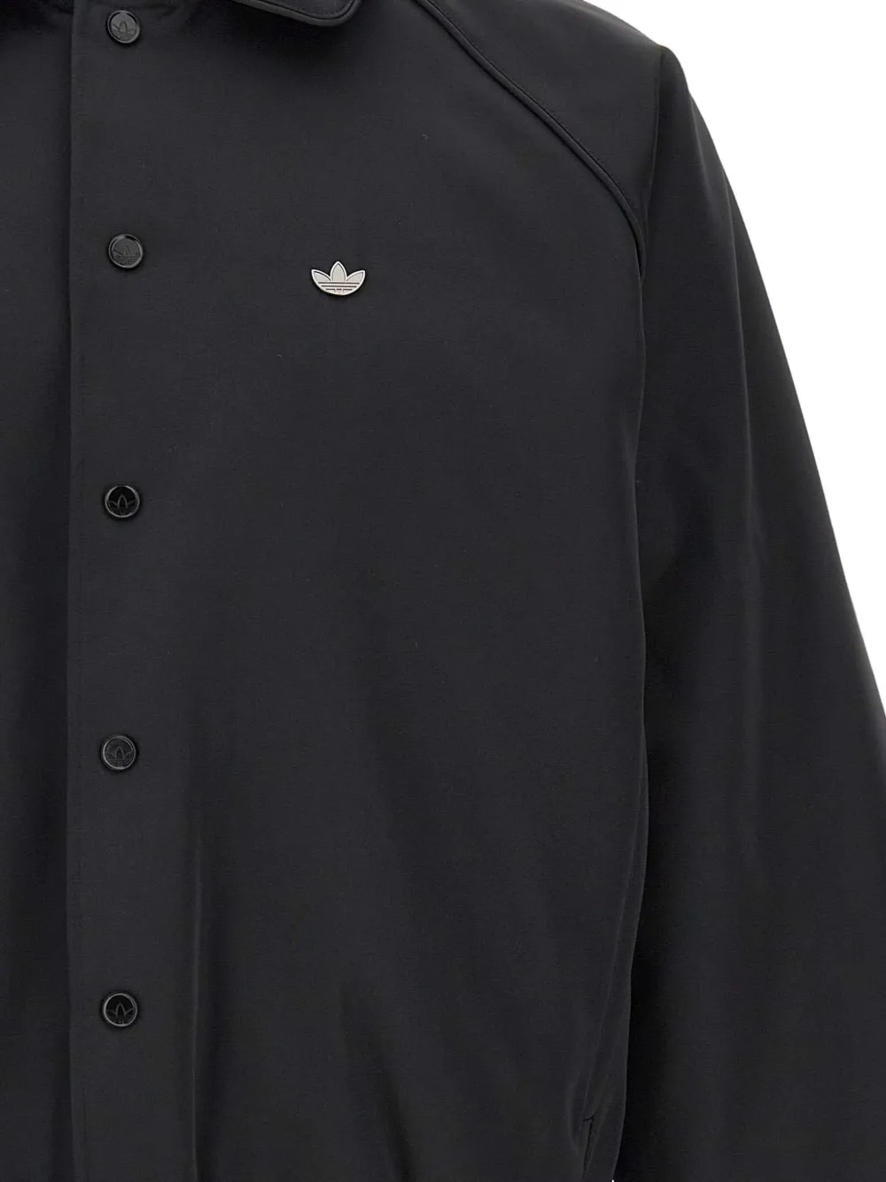 Adidas Originals Logo-detail Bomber Jacket In Black