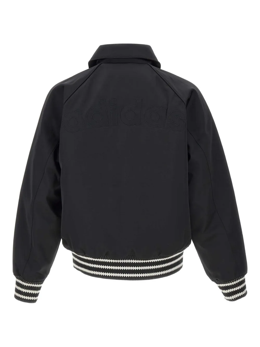 Adidas Originals Logo-detail Bomber Jacket In Black