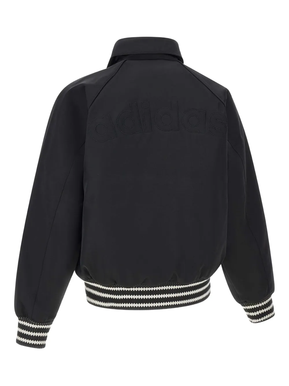 Adidas Originals Logo-detail Bomber Jacket In Black