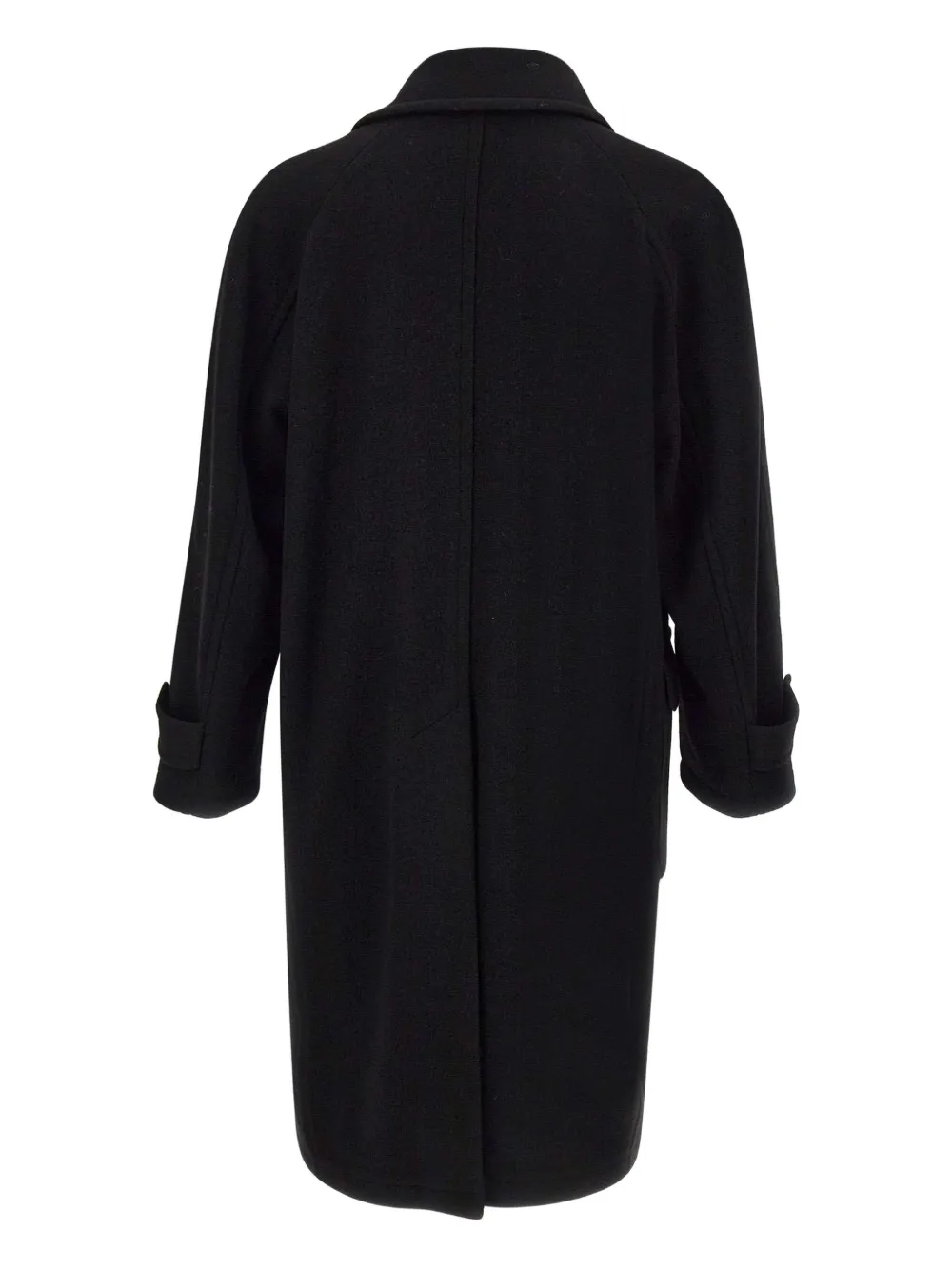 Tagliatore notched-lapel coat | Black | Image 1