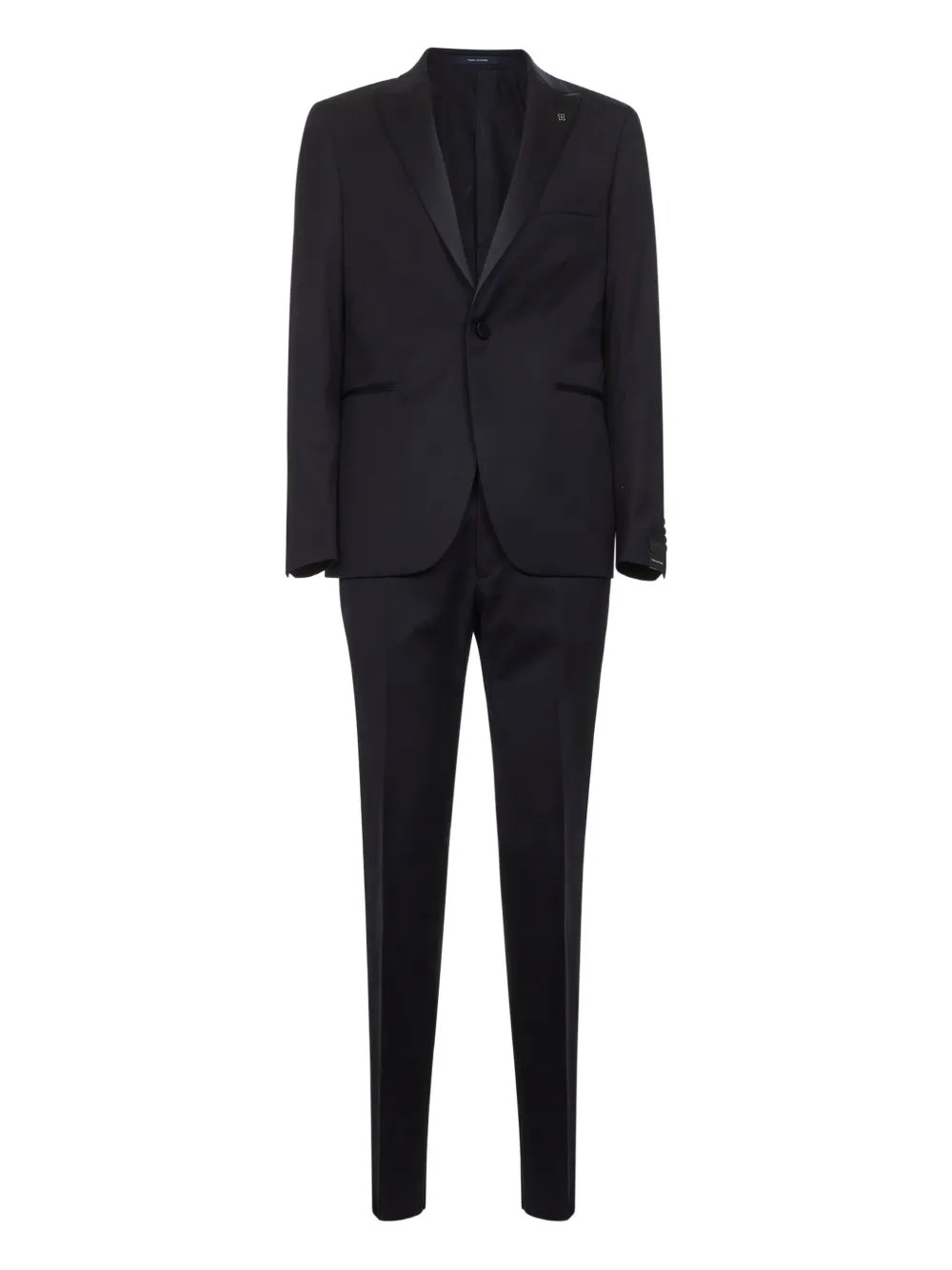 Tagliatore satin-peak lapels suit | Blue | Image 1