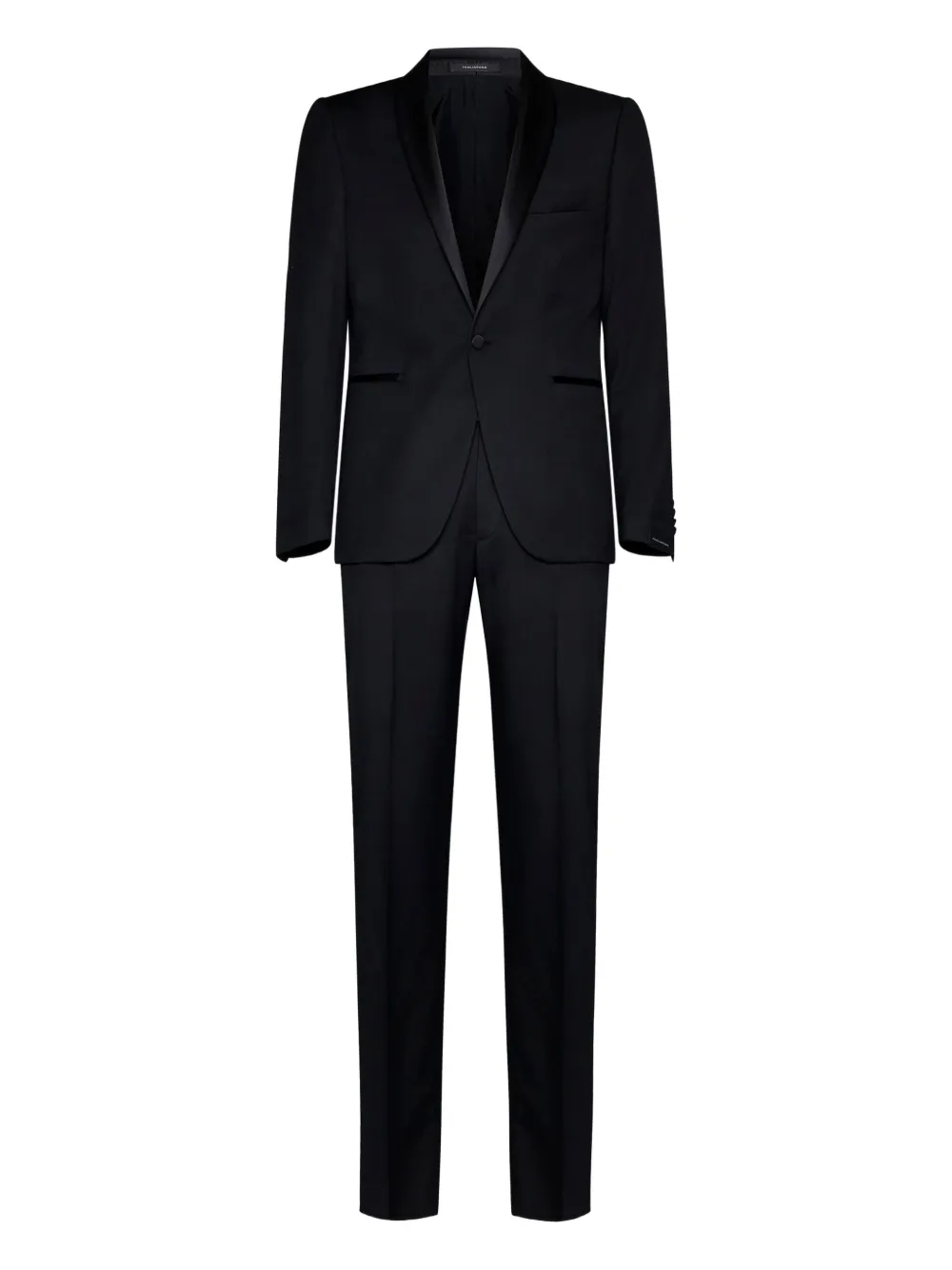 Tagliatore satin-shawl lapels tuxedo | Black | Image 1