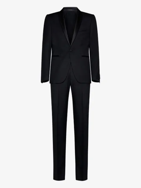 Tagliatore satin-shawl lapels tuxedo