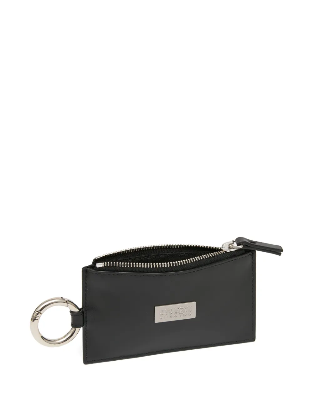 MM6 Maison Margiela Portemonnee met ringrits Zwart