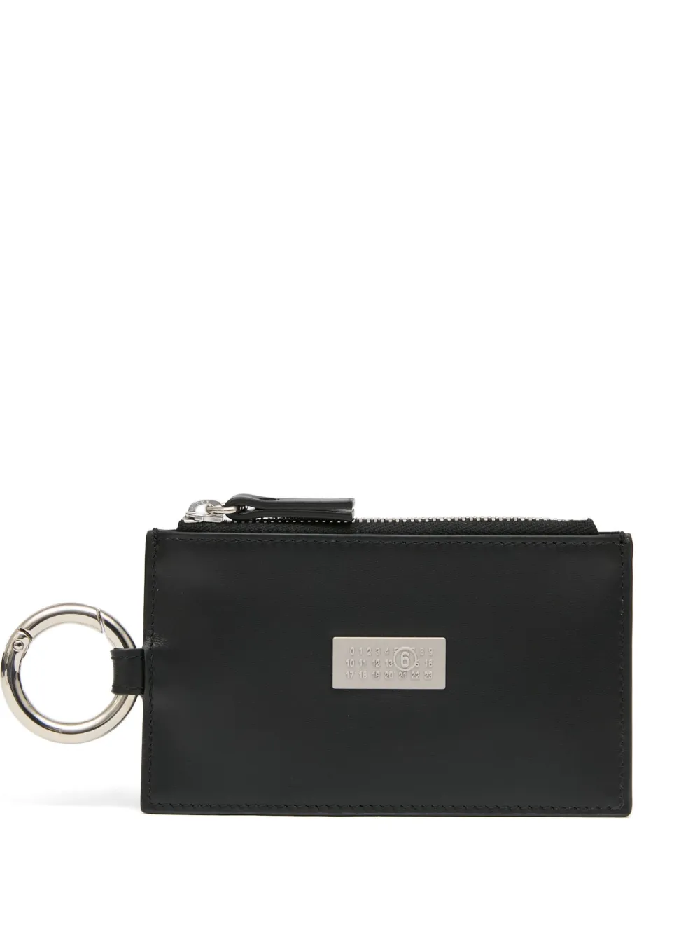 MM6 Maison Margiela Portafoglio con zip - Nero