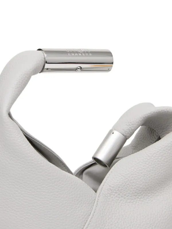 MM6 Maison Margiela Leather Tote Bag | Grey | FARFETCH