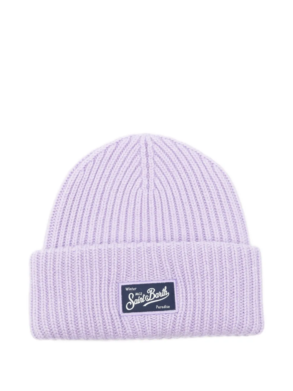 MC2 Saint Barth Kids Berry Jr. beanie hat | Purple | Image 1