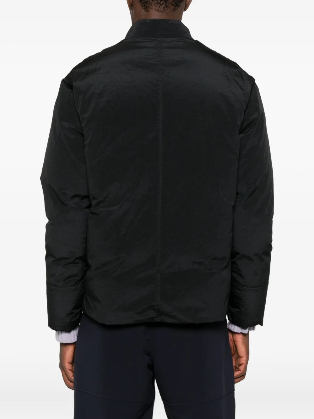 Snow Peak Buttoned Jacket In Black