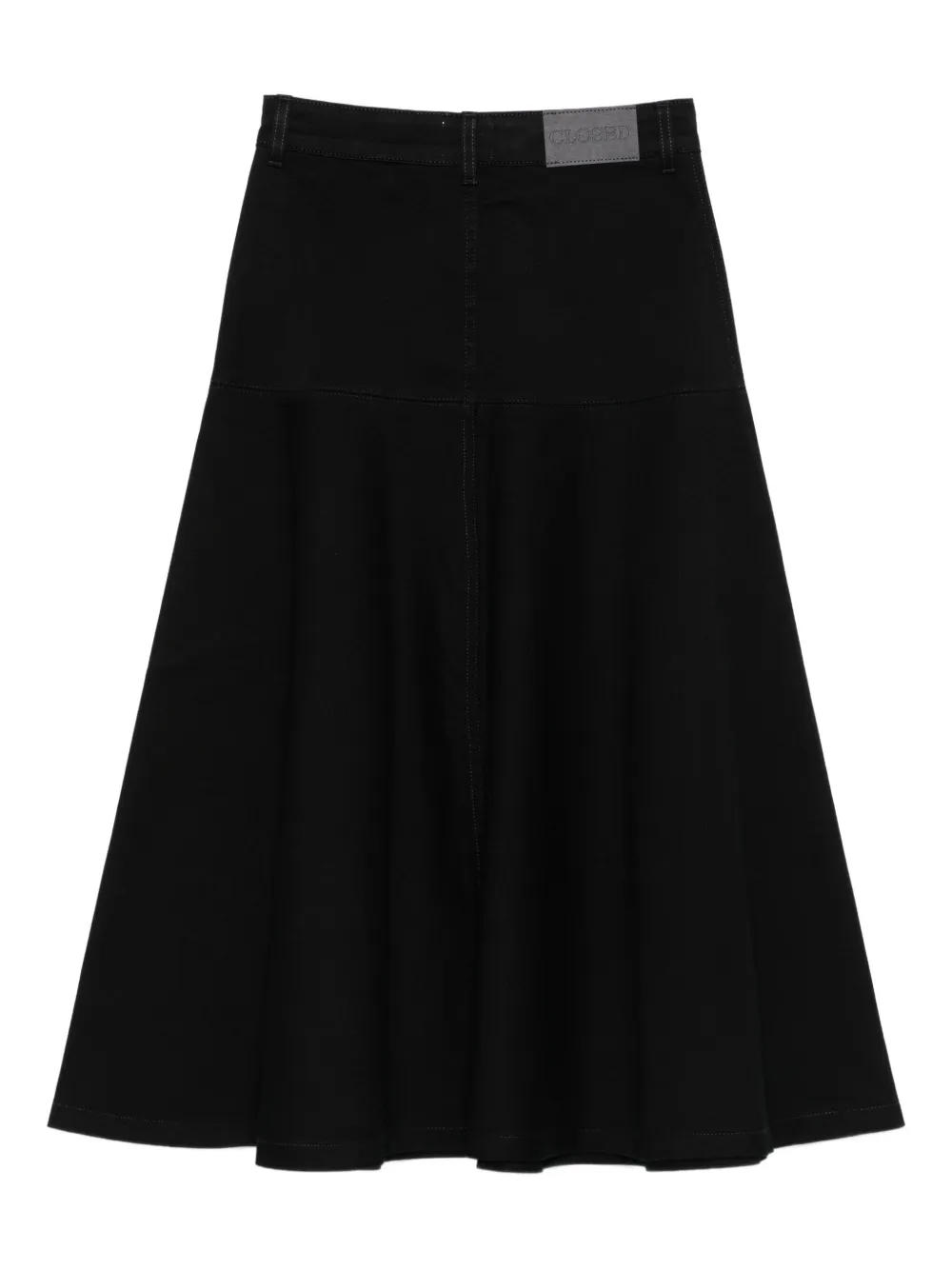 Closed A-line midi skirt | A-Line Skirts | Image 2
