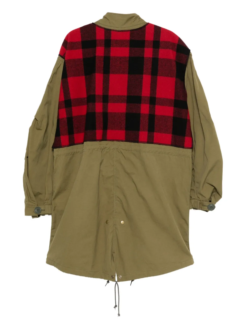 Junya Watanabe MAN check-pattern coat | Raincoats | Image 2