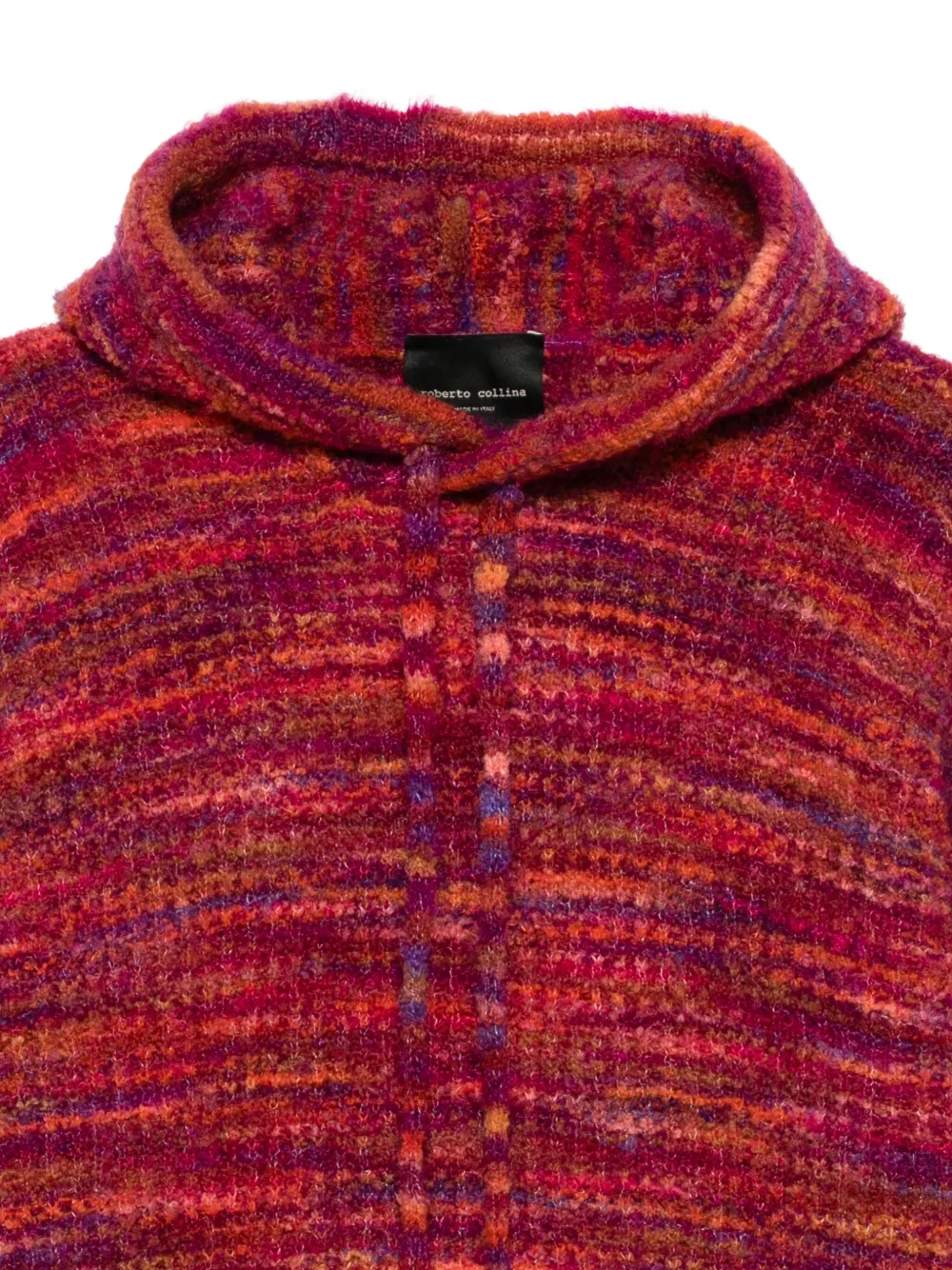 Roberto Collina Hoodie met verlaagde schouders Roze