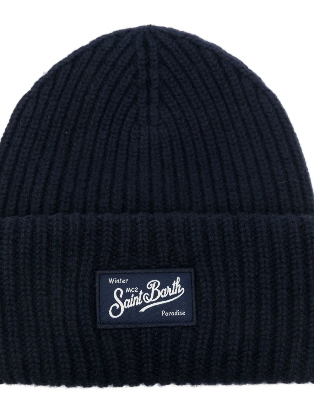 Mc2 Saint Barth Berry Jr. Beanie Hat In Black