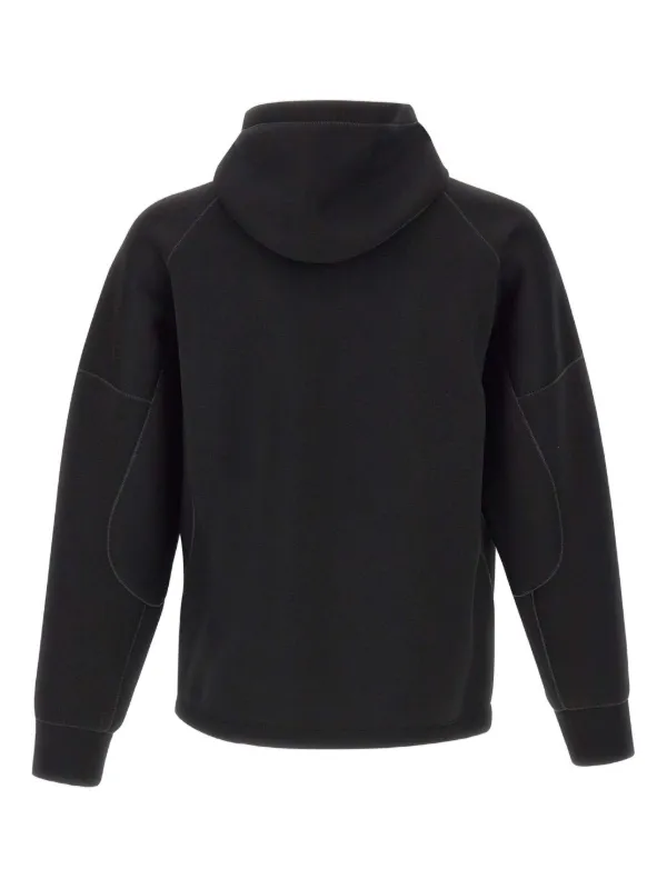 STONE  ジップパーカー ブラック Stone Island ジップアップ パーカー | ブラック | FARFETCH JP