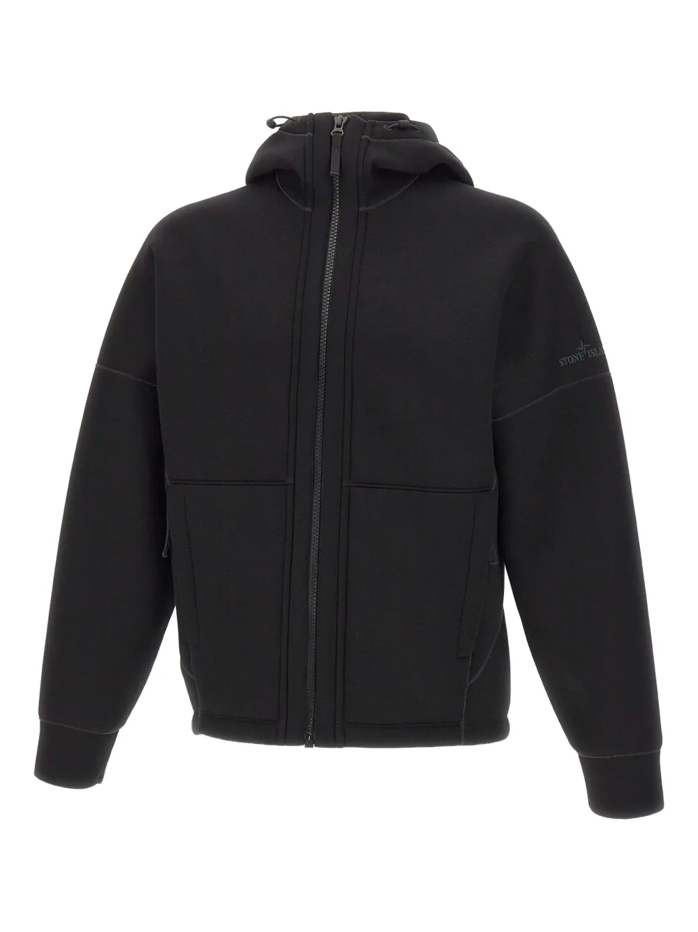 Stone Island hoodie con cierre | negro | Image 1