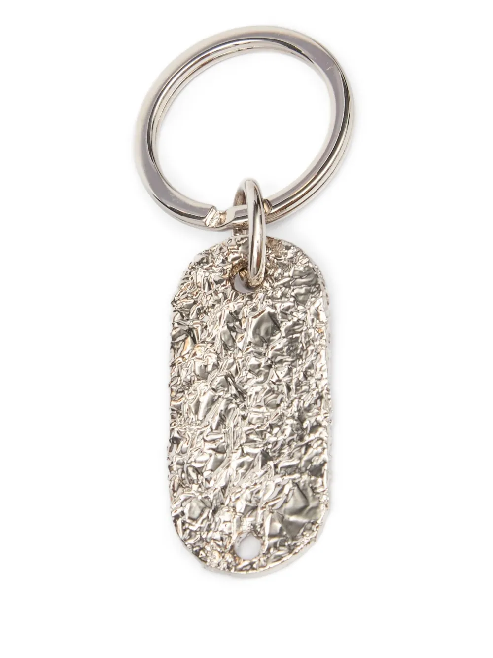 Mm6 Maison Margiela Foil Keyring In Brown