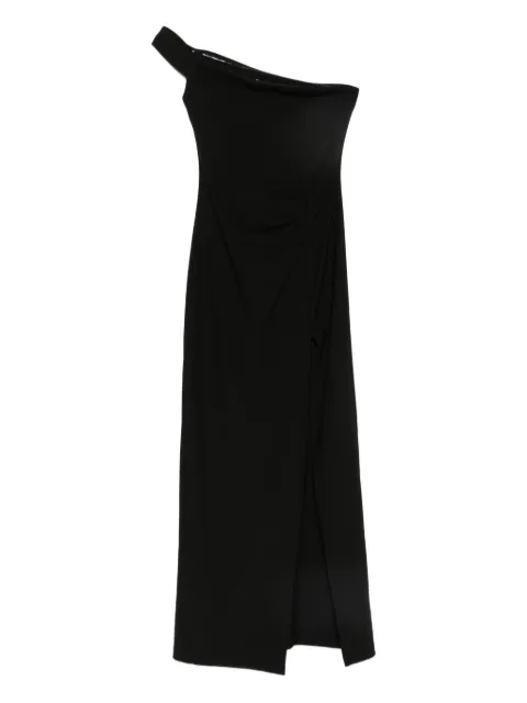 Eleh one-shoulder side-slit dress