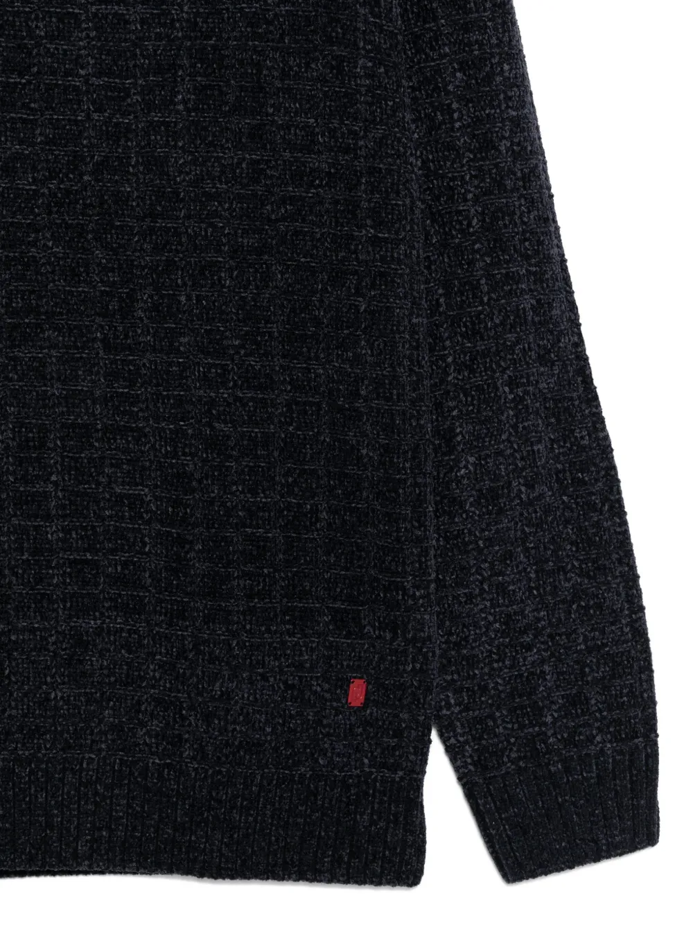 Liu •jo Round-neck Sweater In Blue