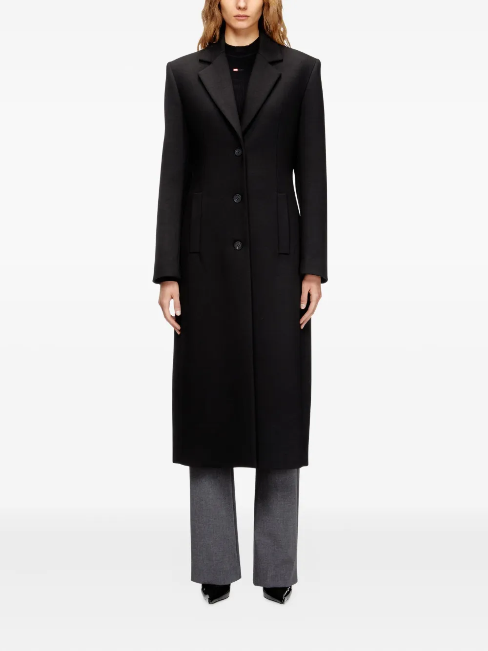 Diesel G-ALLAN jack met ovalen plakkaat Zwart