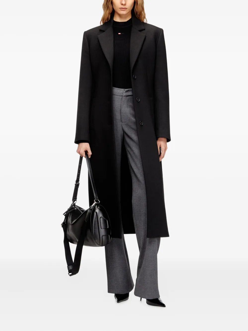 Diesel G-ALLAN oval plaque  jacket | Single Breasted Coats | Image 2