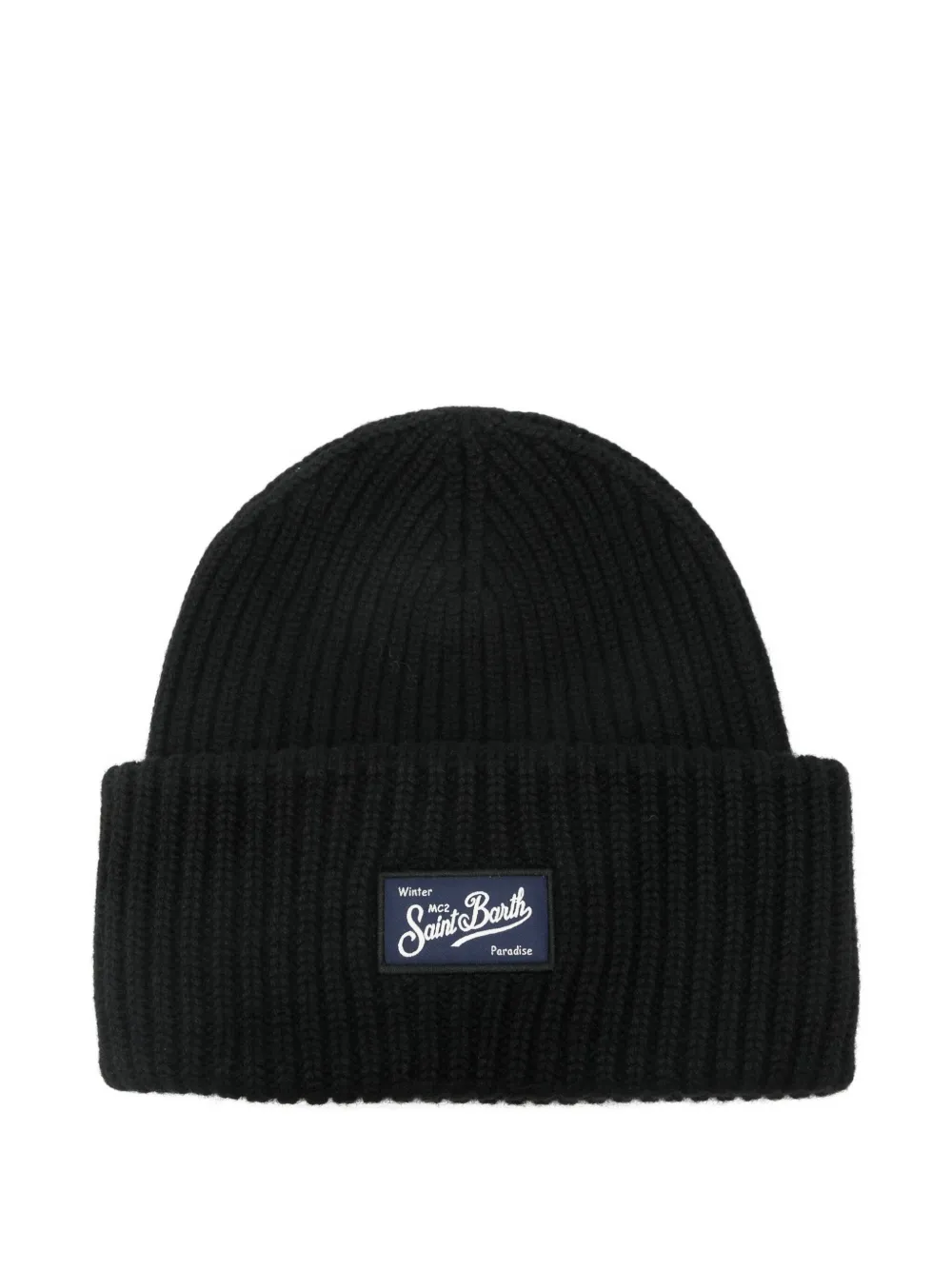 MC2 Saint Barth Kids Berry Jr. beanie hat | Black | Image 1