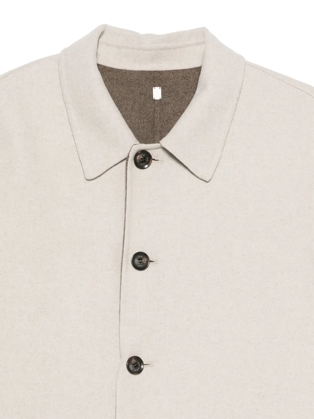 Liu •jo Reversible Coat In Neutral