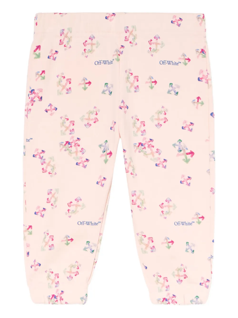 Off-white Arrow Logo Sweatpants In Pink