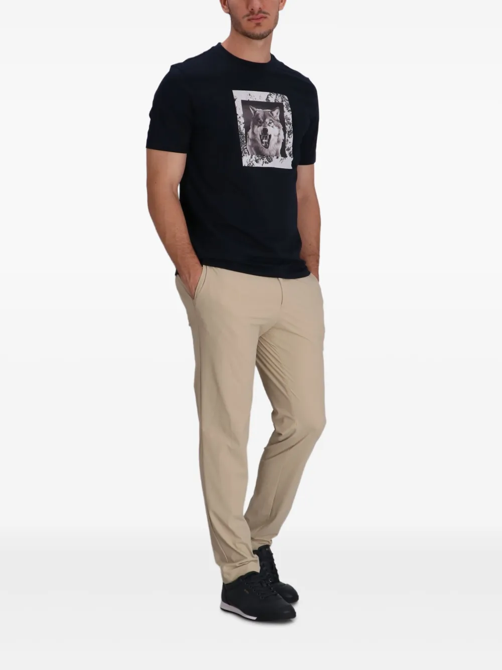 BOSS buttoned chino trousers | Chinos | Image 2