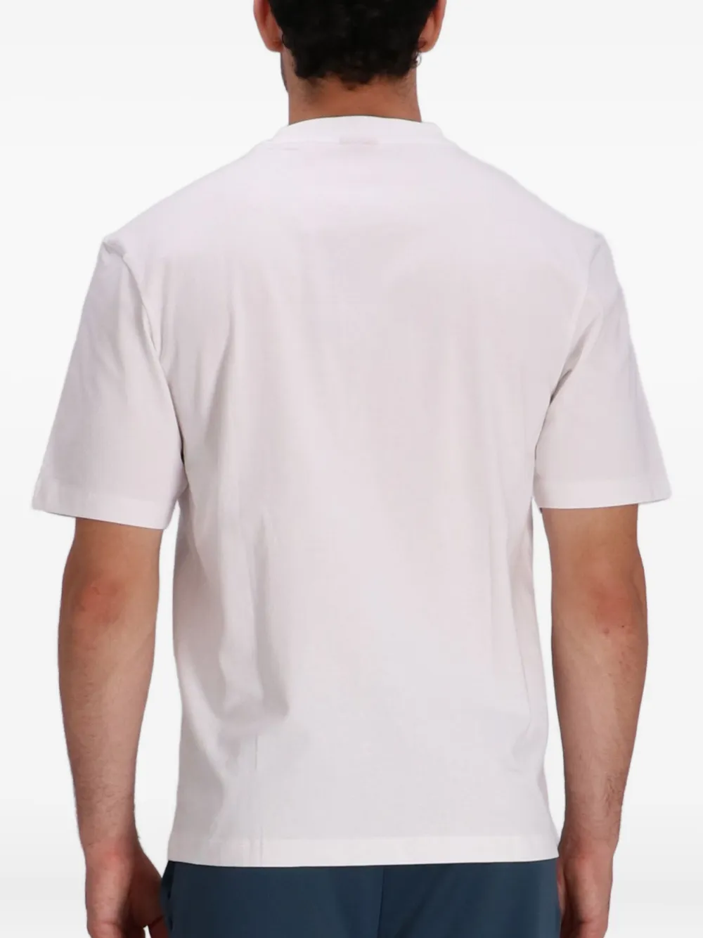 HUGO x RB T-shirt met grafische print Wit