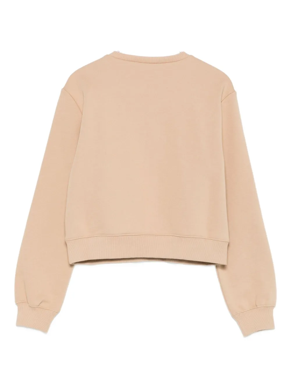 Liu •jo Logo-detail Sweatshirt In Neutral