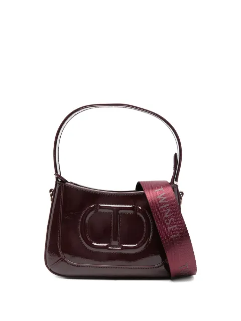 TWINSET Kids bolso de hombro con logo en relieve
