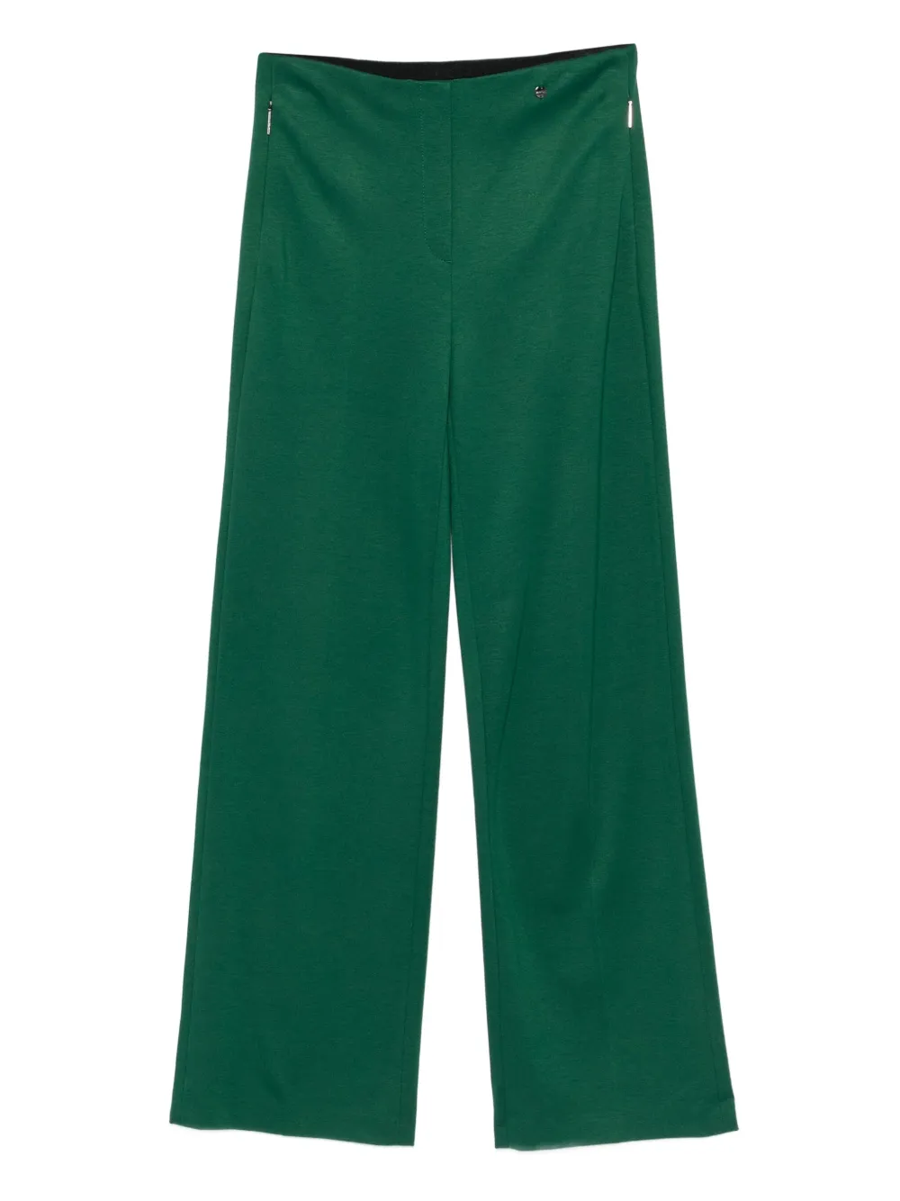 Marccain Logo-charm Trousers In Green