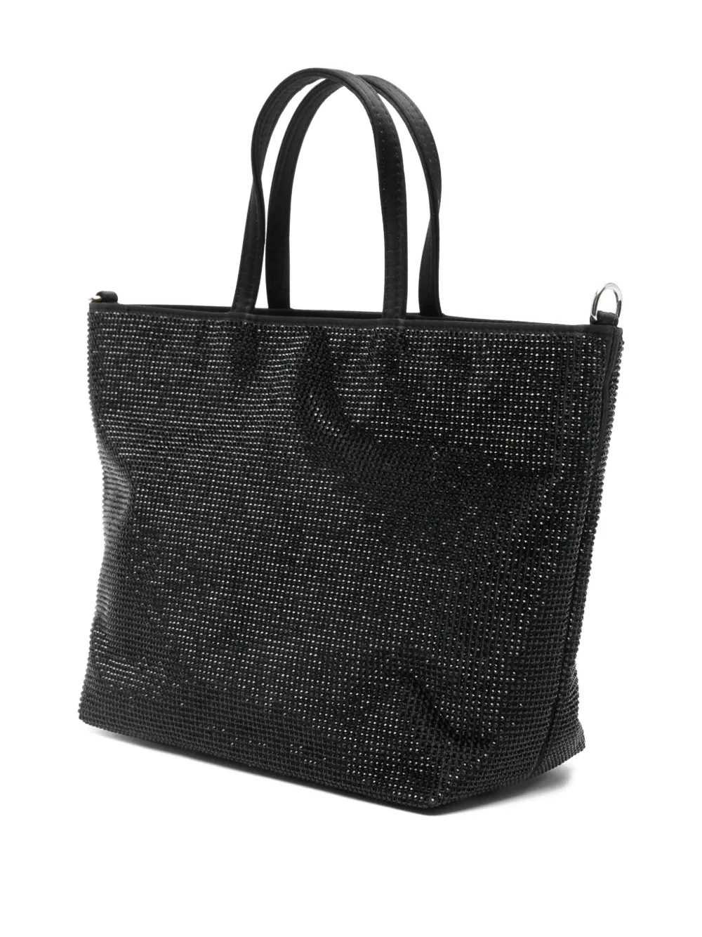 Mc2 Saint Barth Logo-embellished Top-handles Tote Bag In Black