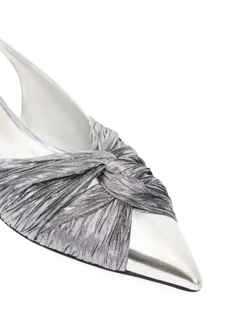 Roberto Cavalli Metallic pumps Zilver