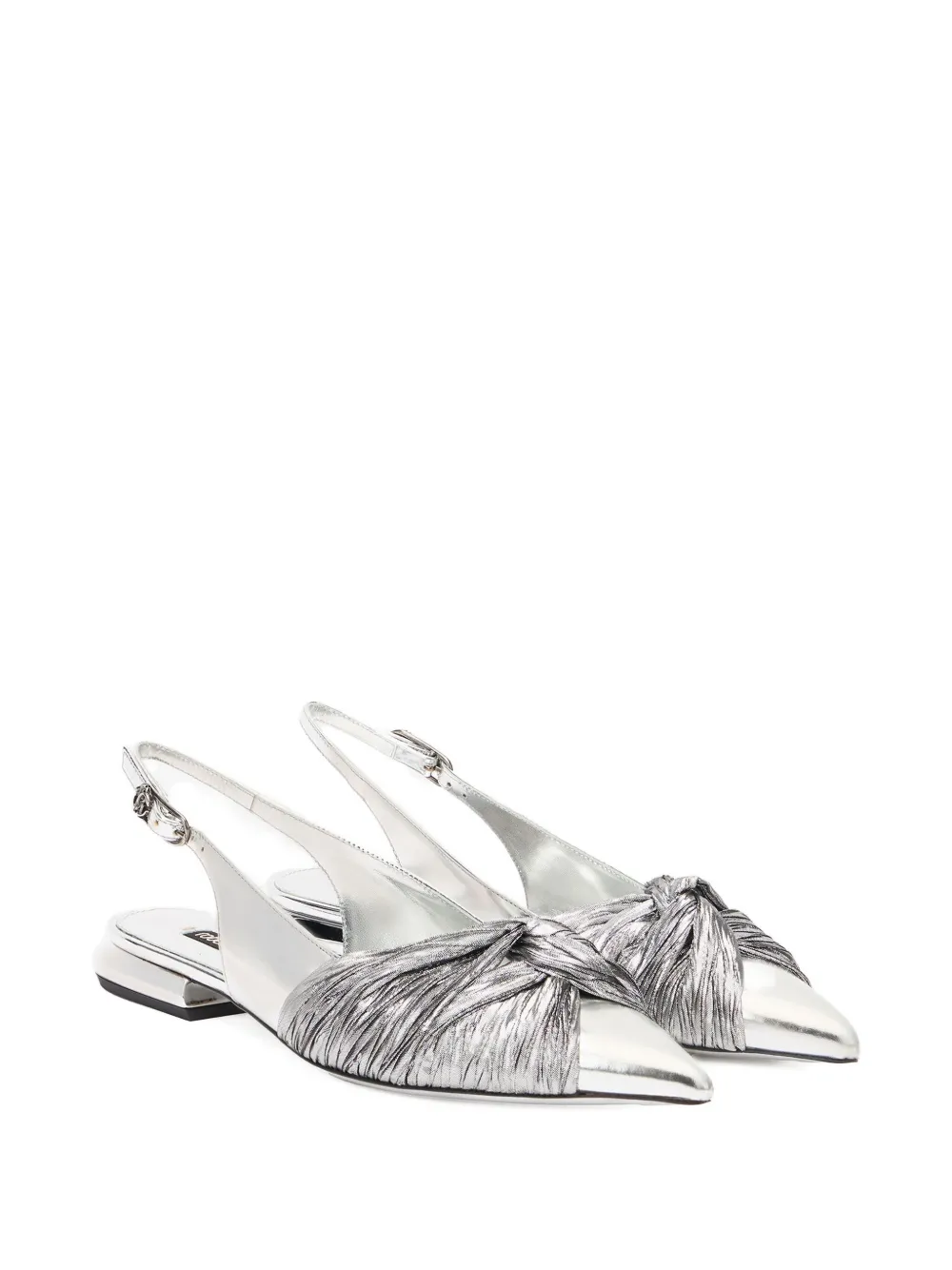 Roberto Cavalli Metallic pumps Zilver