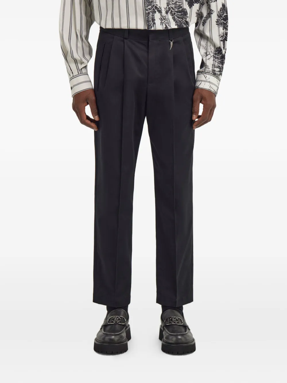 Roberto Cavalli Plooibroek Zwart