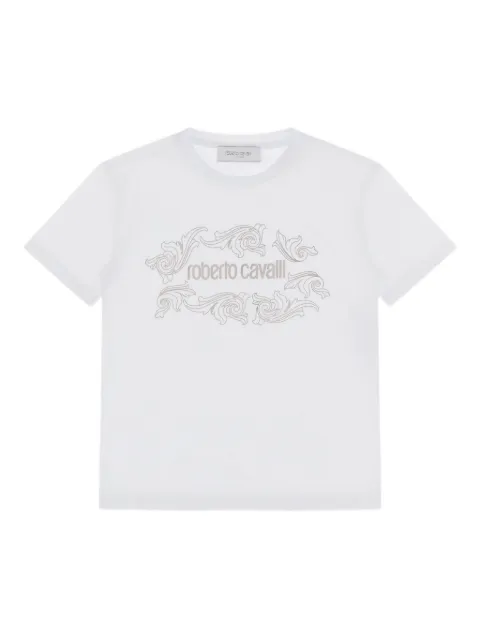 Roberto Cavalli logo-print t-shirt