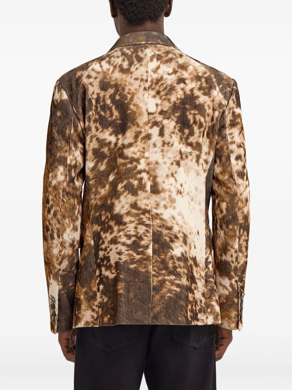 Roberto Cavalli Blazer met appalosaprint Bruin