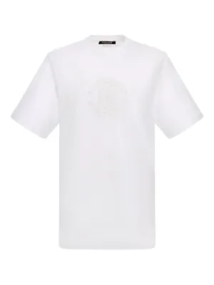 FENDI FF-detailed T-shirt | White | FARFETCH ID