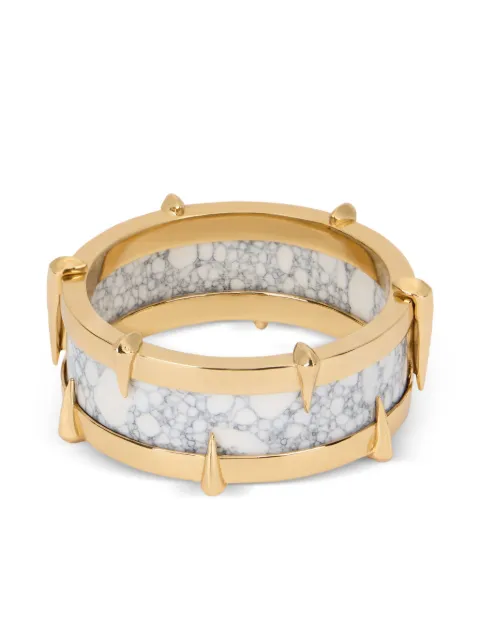 Roberto Cavalli marble-effect bracelet