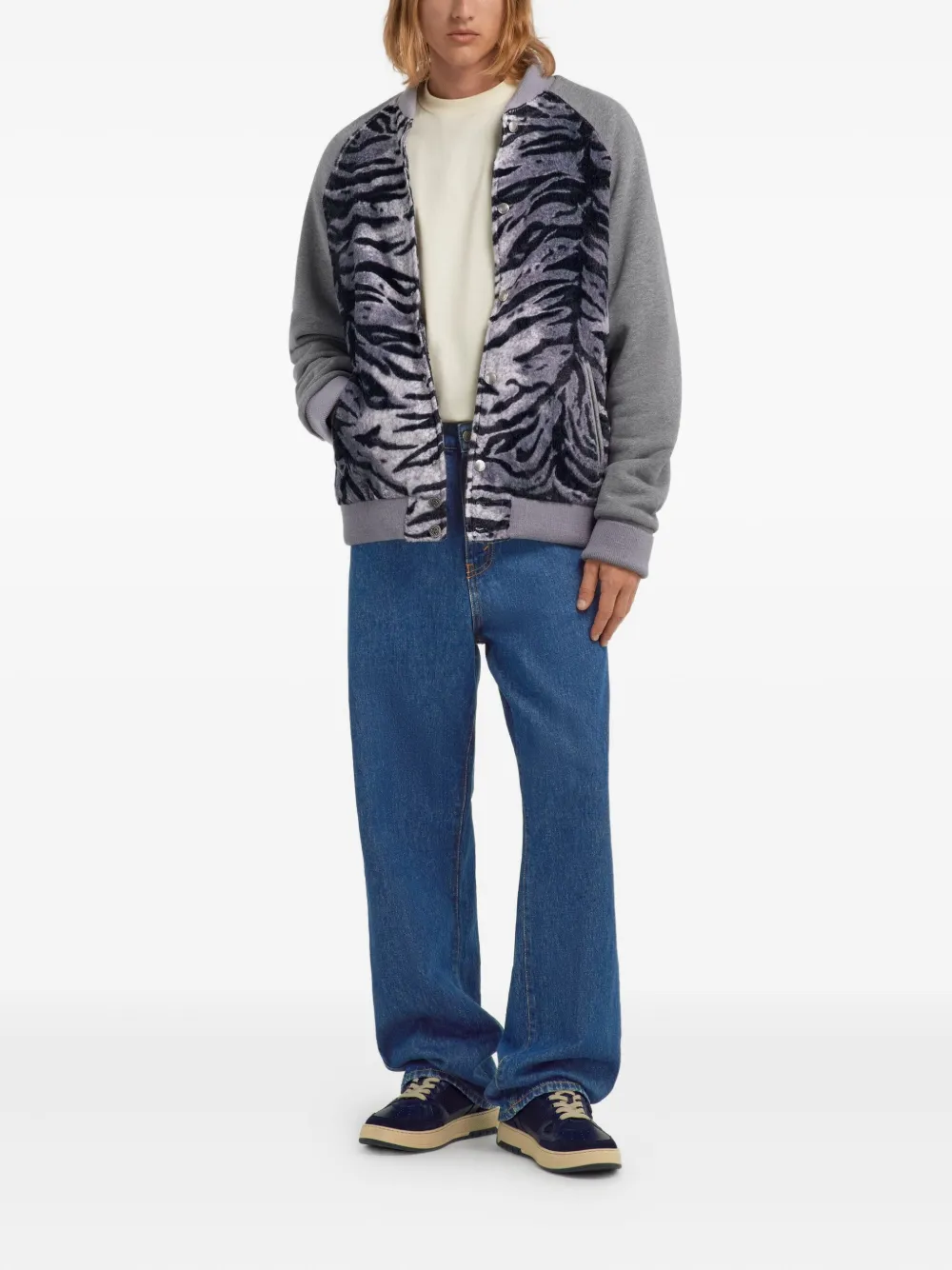 Roberto Cavalli sudadera con estampado de cebra | Sudaderas | Image 2