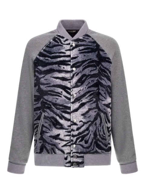 Roberto Cavalli zebra-print sweatshirt